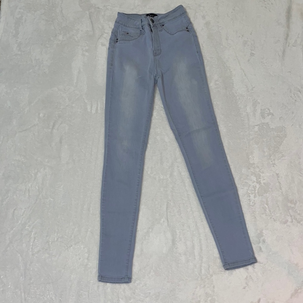 ymi size 1 high rise skinny jeans